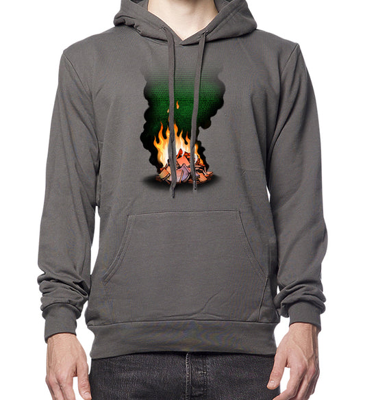 Digital Book Burning Hoodie - Unisex