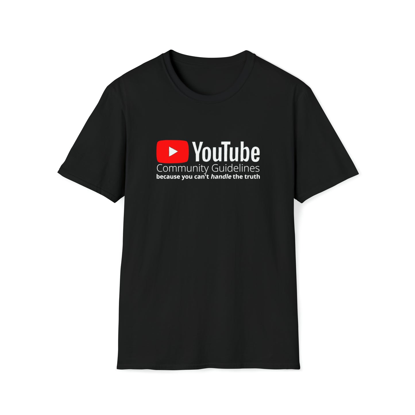 YouTube Community Guidelines T-Shirt - Unisex