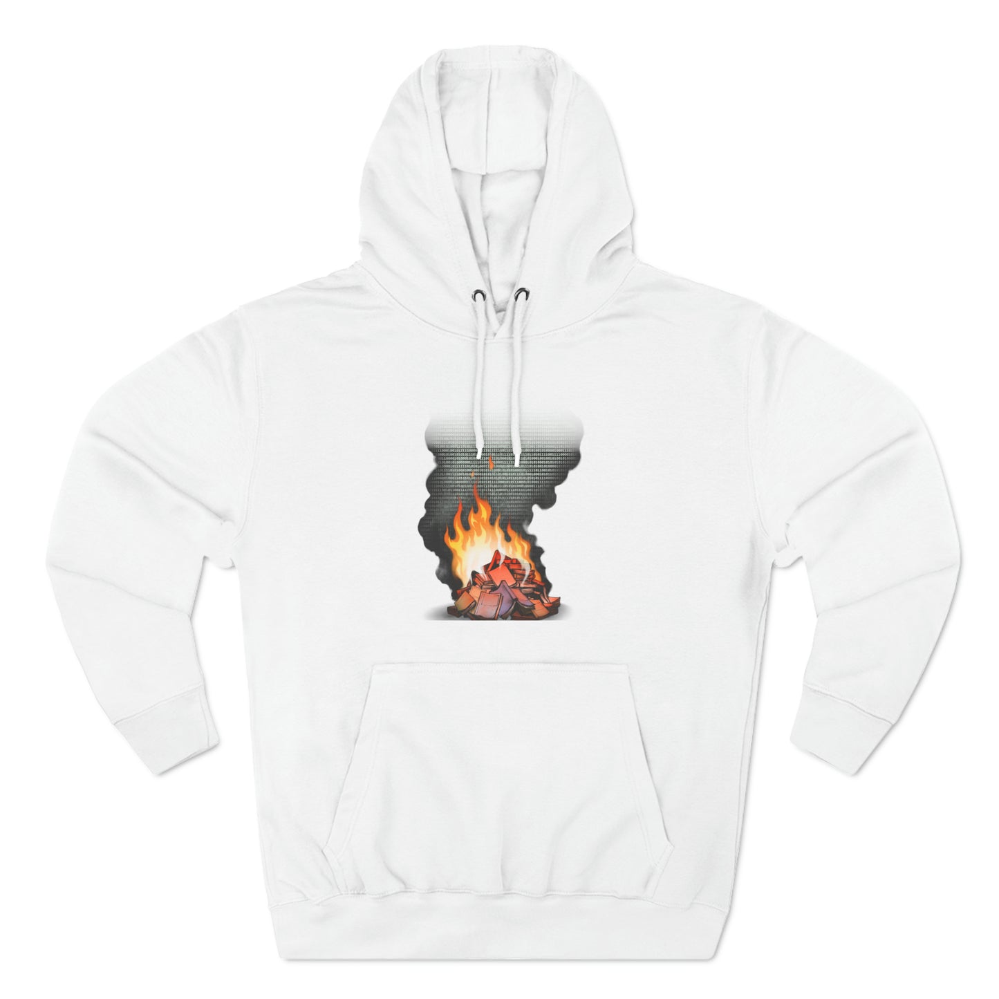 Digital Book Burning Hoodie - Unisex